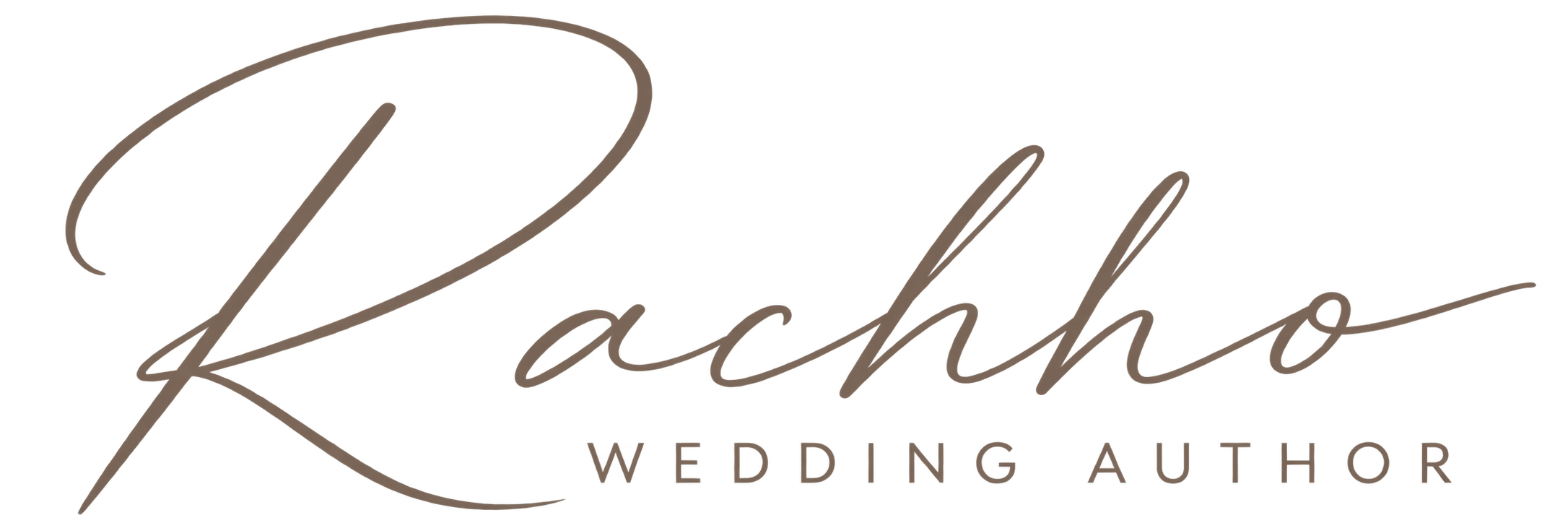 Wedding planner Wedding Author Rachho logo